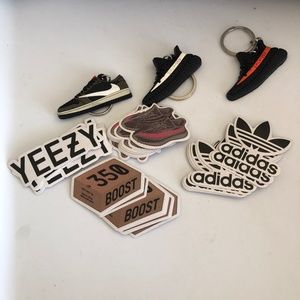 Adidas  Any 2  sticker and or keychain